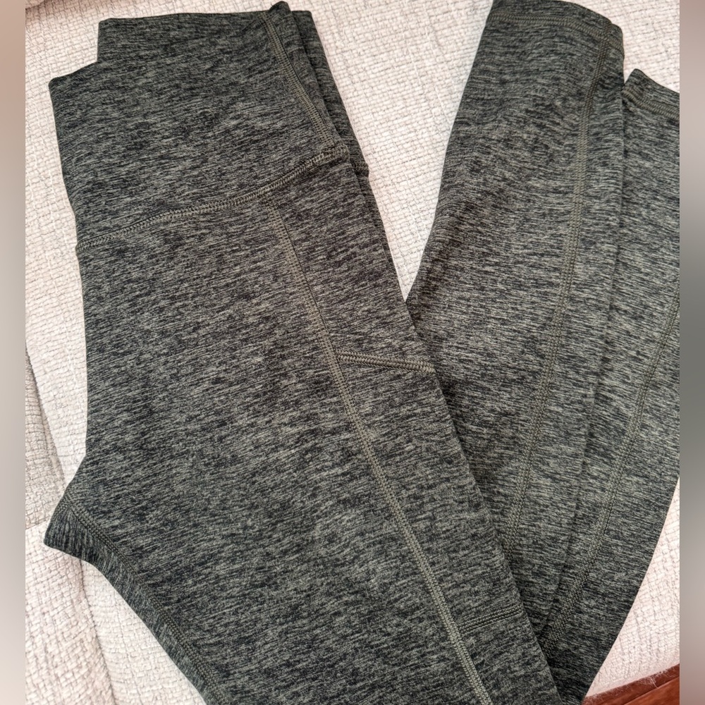 Aerie Green Hugger Leggings - Picture 2 of 4